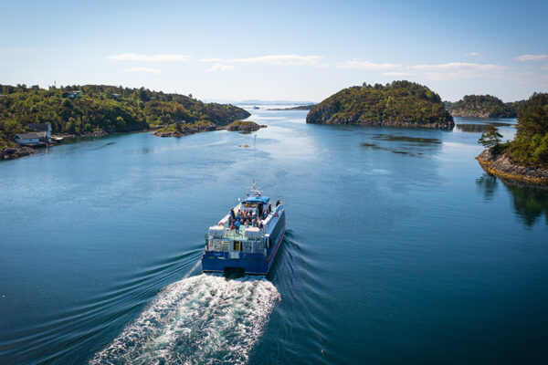Øyhopping i vesterled
